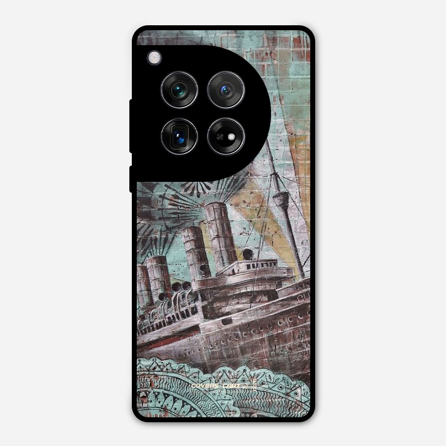 Ship Art Metal Back Case for OnePlus 12