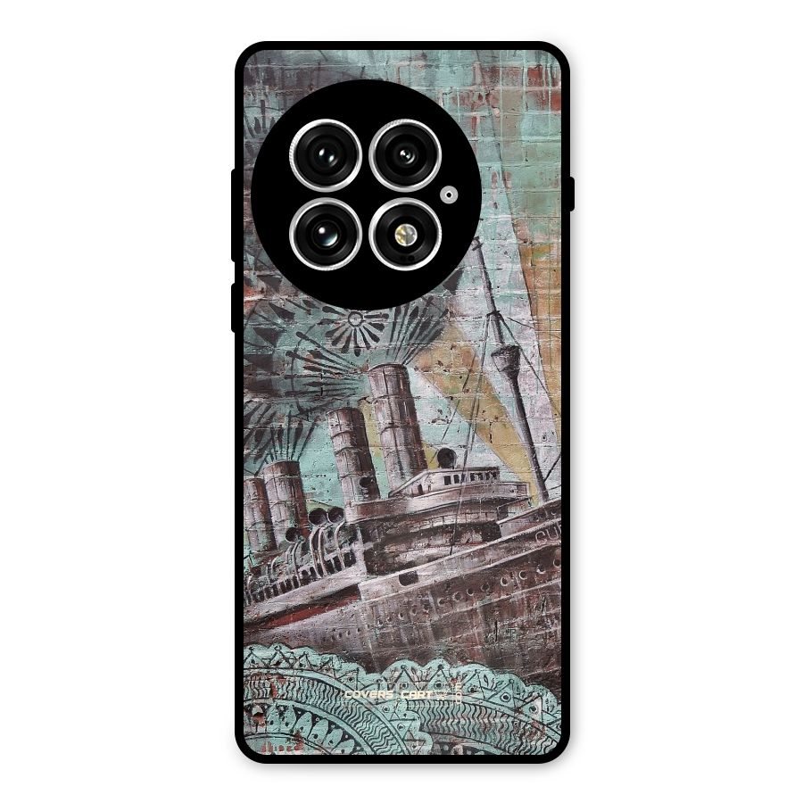 Ship Art Metal Back Case for OnePlus 13