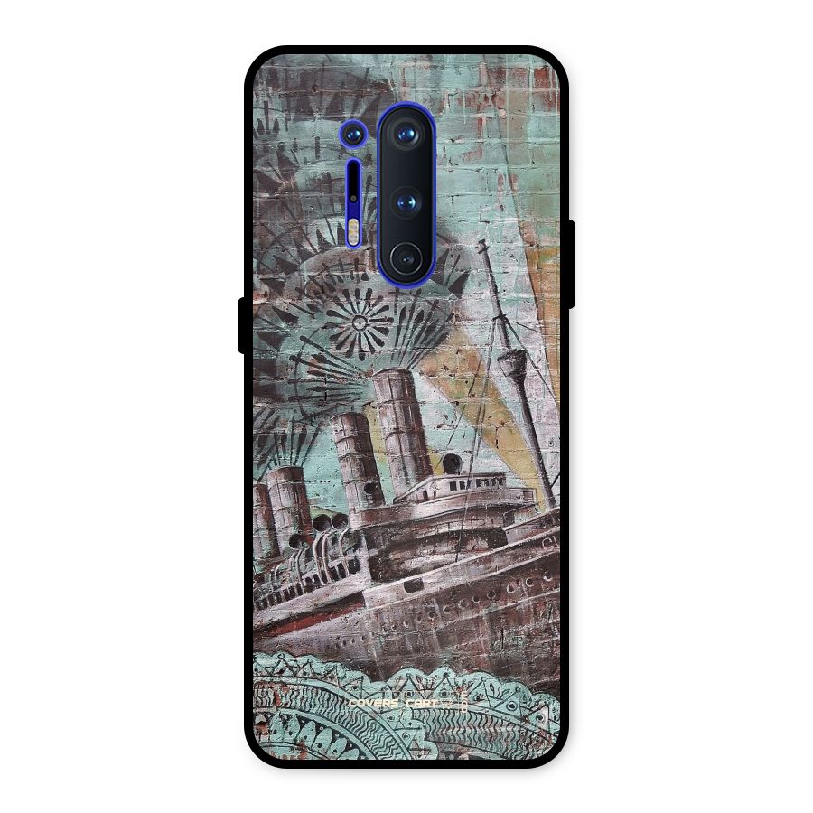 Ship Art Metal Back Case for OnePlus 8 Pro