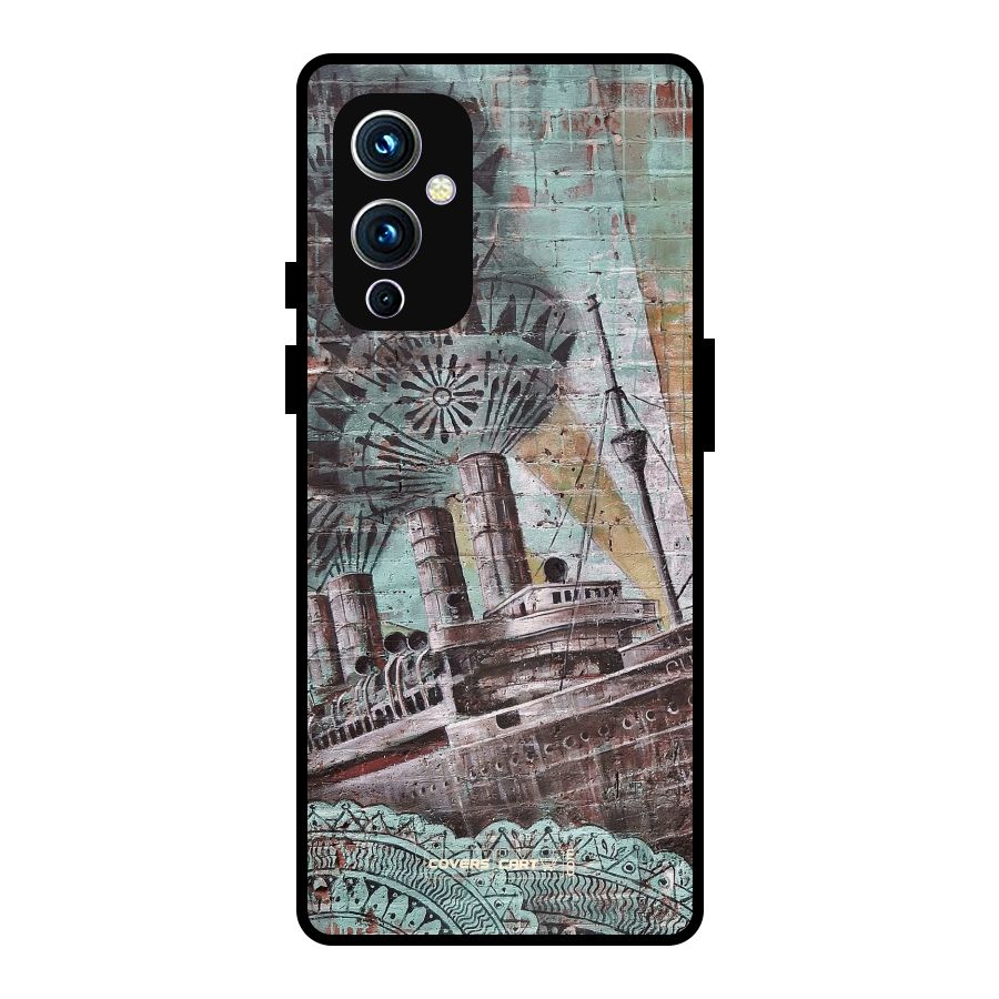 Ship Art Metal Back Case for OnePlus 9