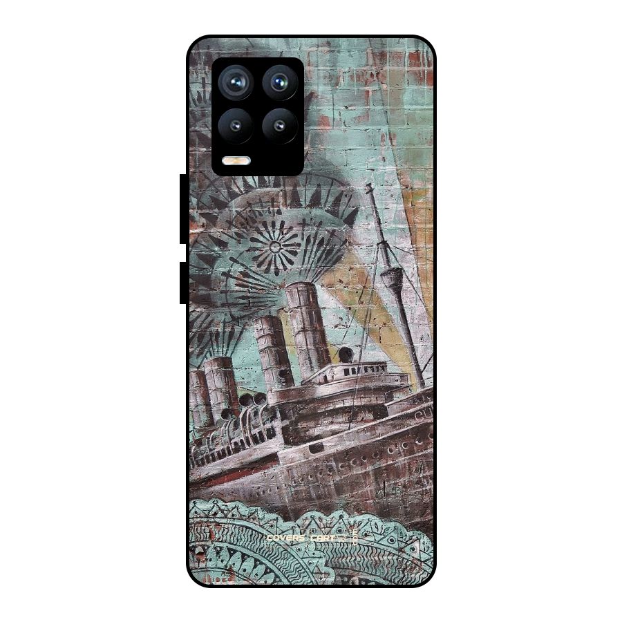 Ship Art Metal Back Case for Realme 8 Pro