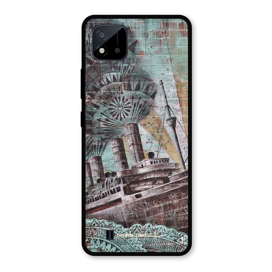 Ship Art Metal Back Case for Realme C11 2021