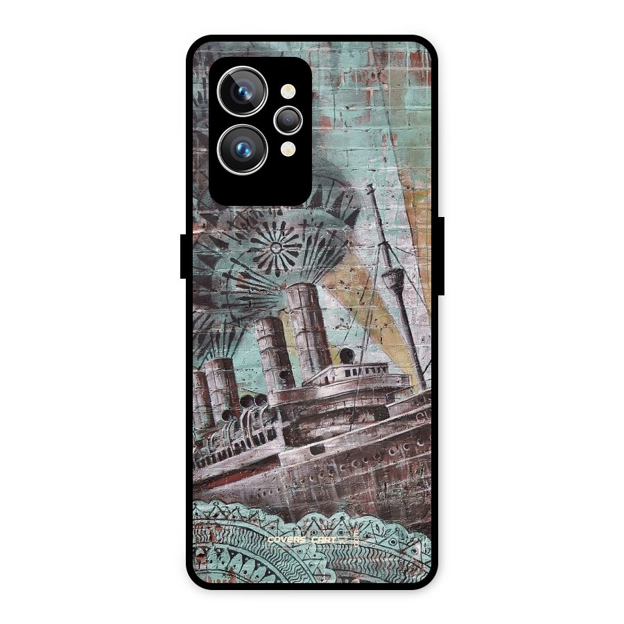 Ship Art Metal Back Case for Realme GT2 Pro