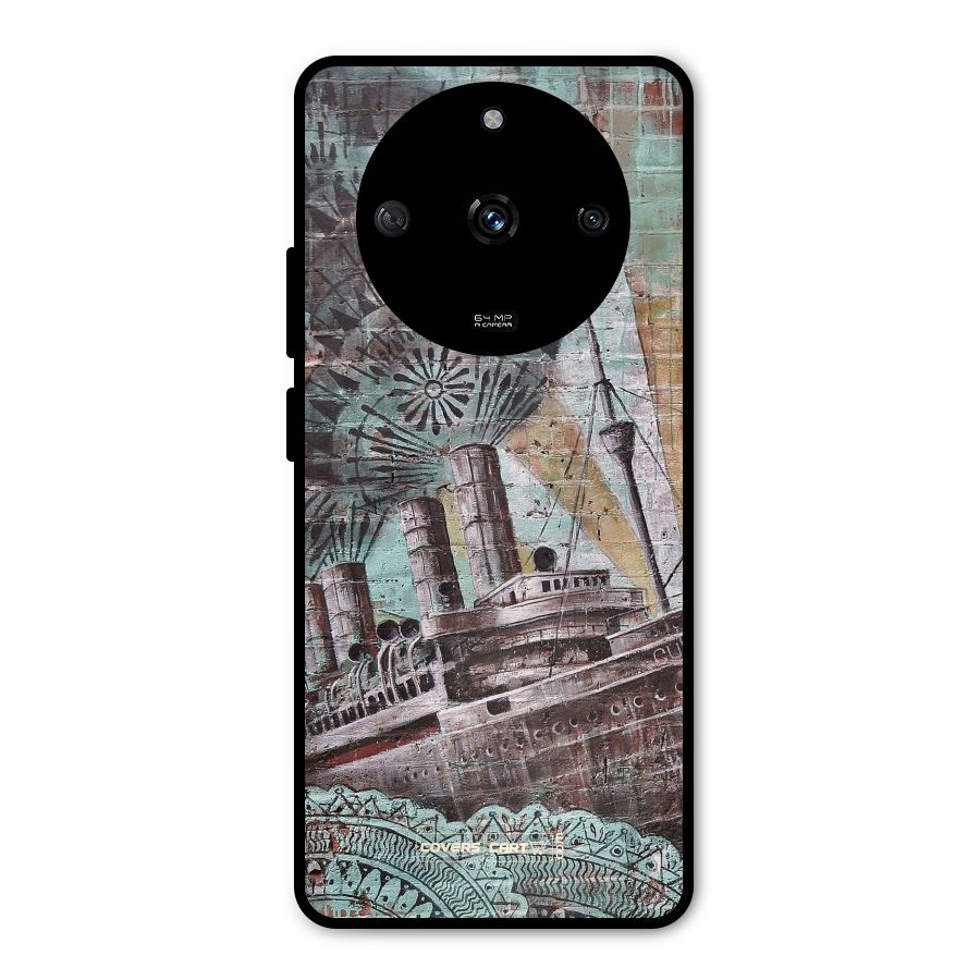 Ship Art Metal Back Case for Realme Narzo 60 5G