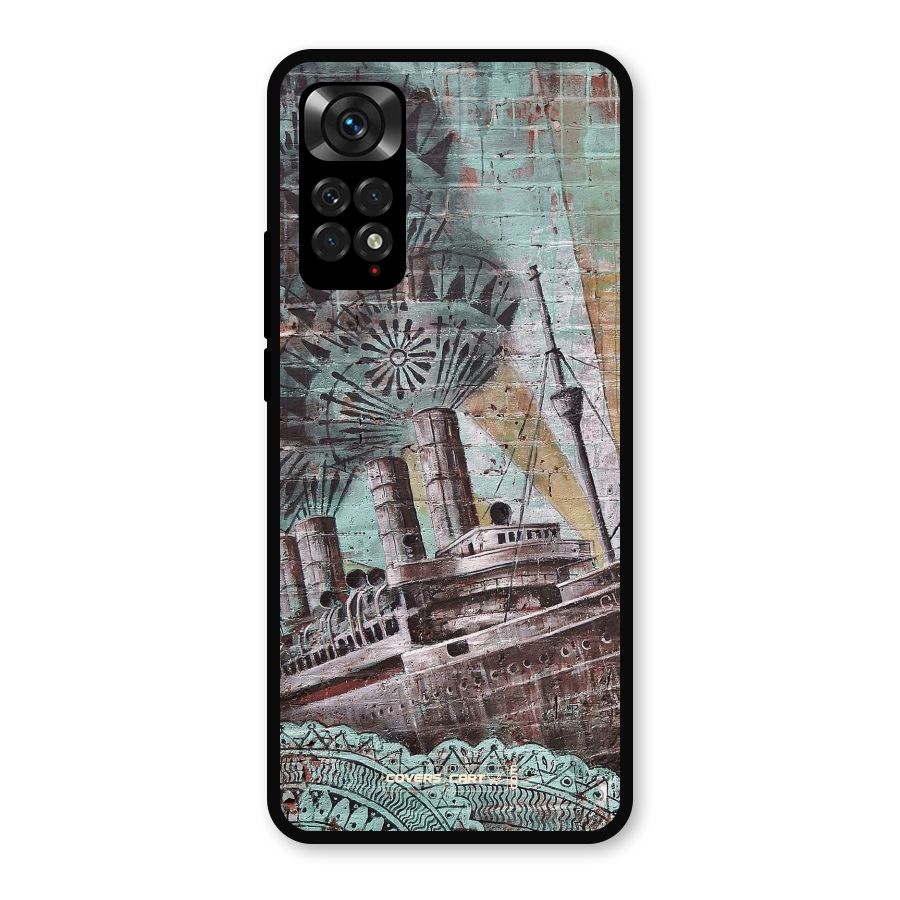 Ship Art Metal Back Case for Redmi Note 11s