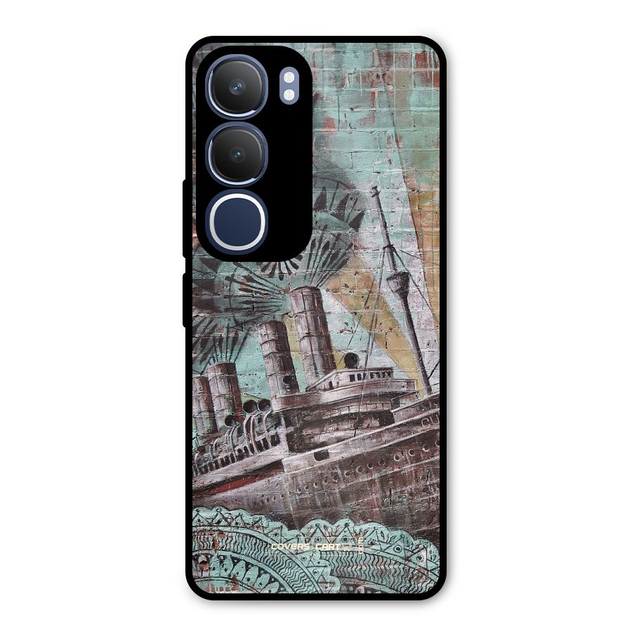 Ship Art Metal Back Case for Vivo Y29