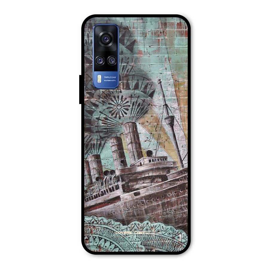 Ship Art Metal Back Case for Vivo Y31