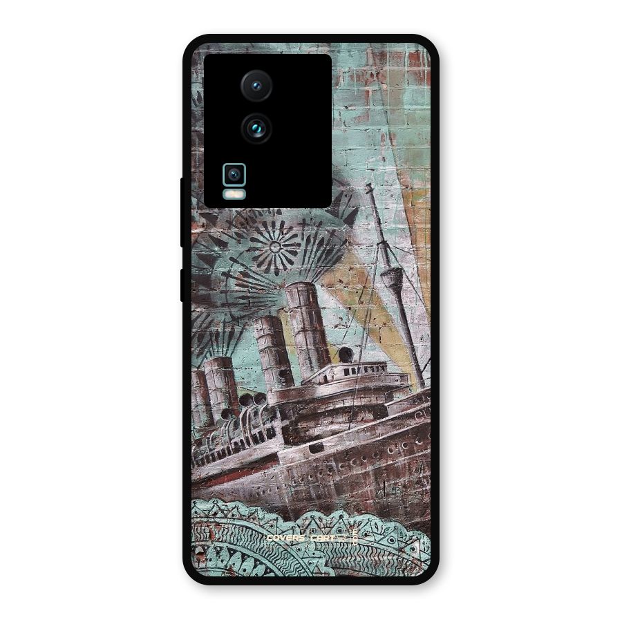 Ship Art Metal Back Case for iQOO Neo 7