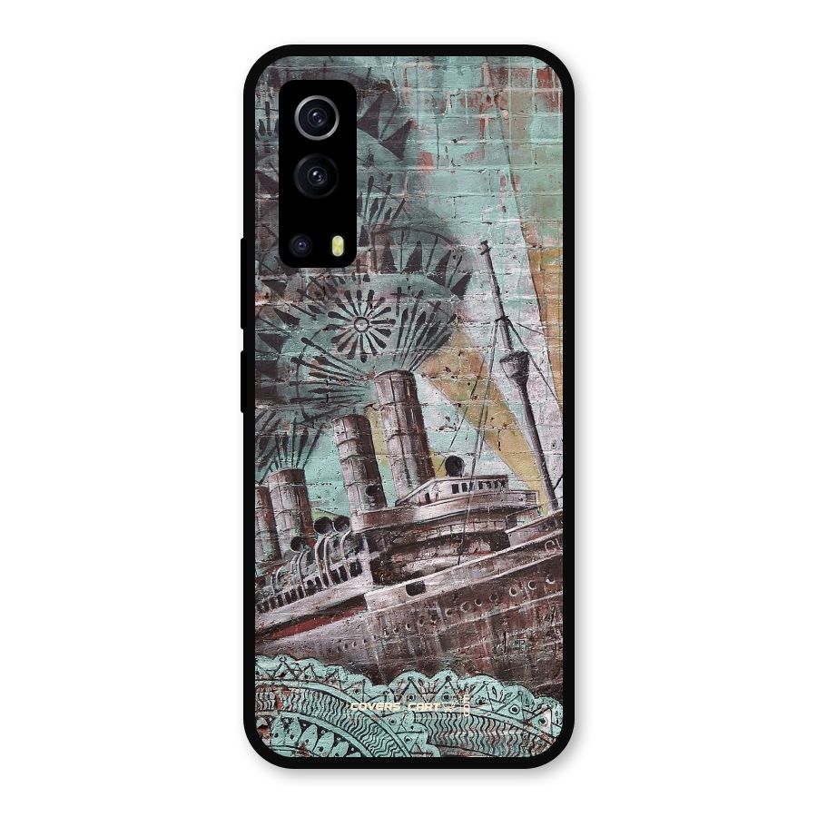 Ship Art Metal Back Case for iQOO Z3