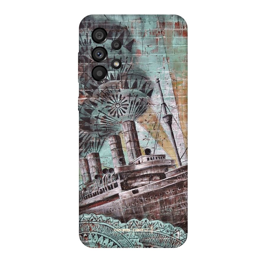 Ship Art Original Polycarbonate Back Case for Galaxy A73 5G