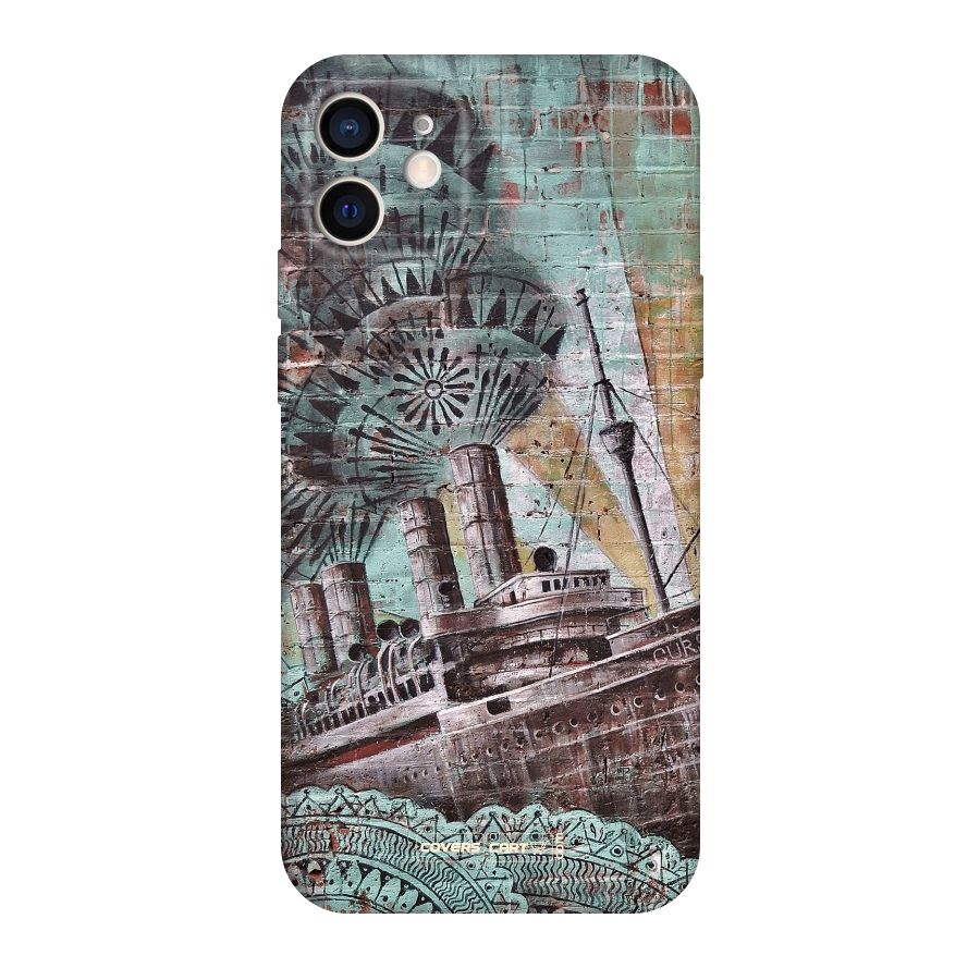 Ship Art Original Polycarbonate Back Case for iPhone 12