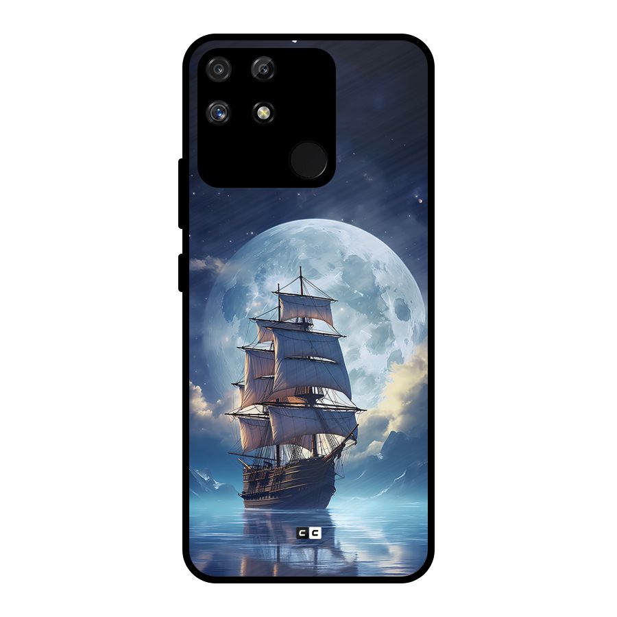 Ship InThe Dark Evening Metal Back Case for Realme Narzo 50A