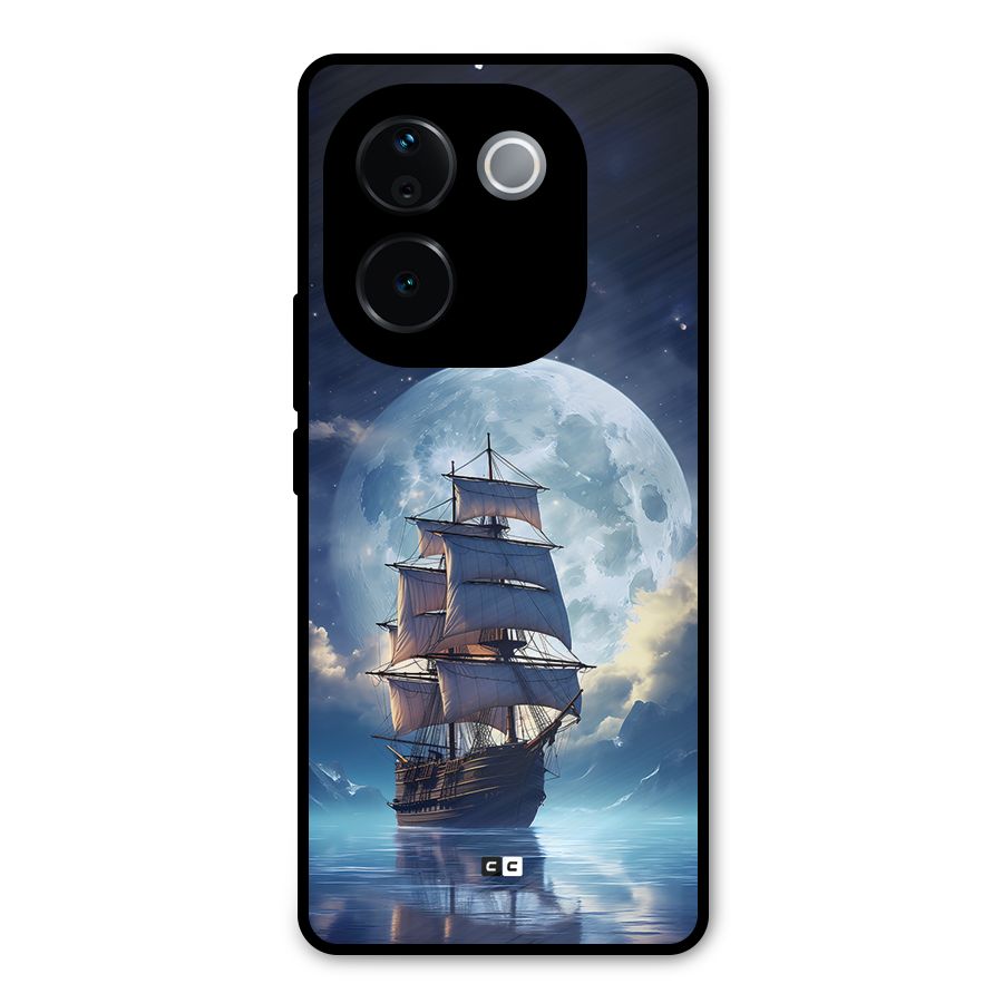 Ship InThe Dark Evening Metal Back Case for Vivo T3 Pro