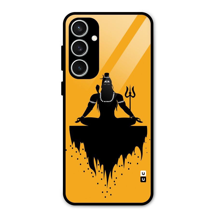 Shiva Meditation Glass Back Case for Galaxy S23 FE
