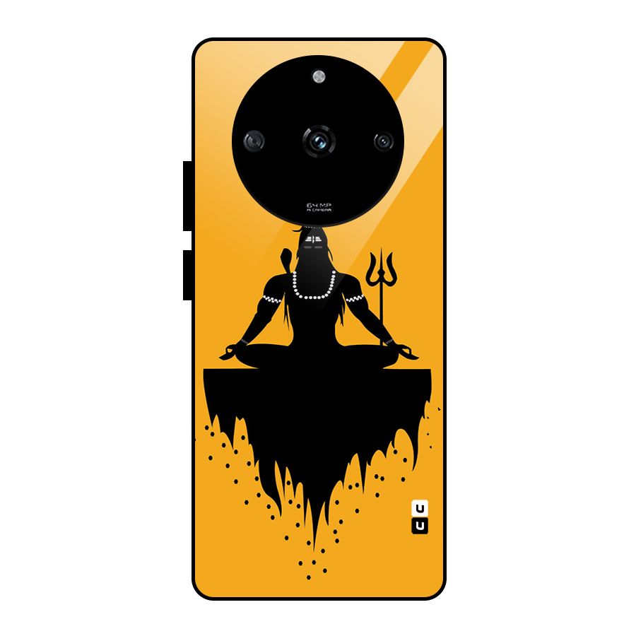 Shiva Meditation Glass Back Case for Realme Narzo 60 5G