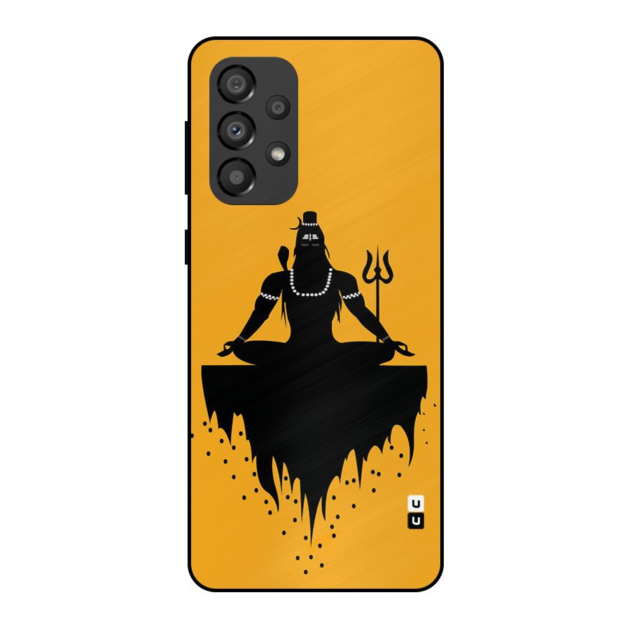 Shiva Meditation Metal Back Case for Galaxy A33 5G