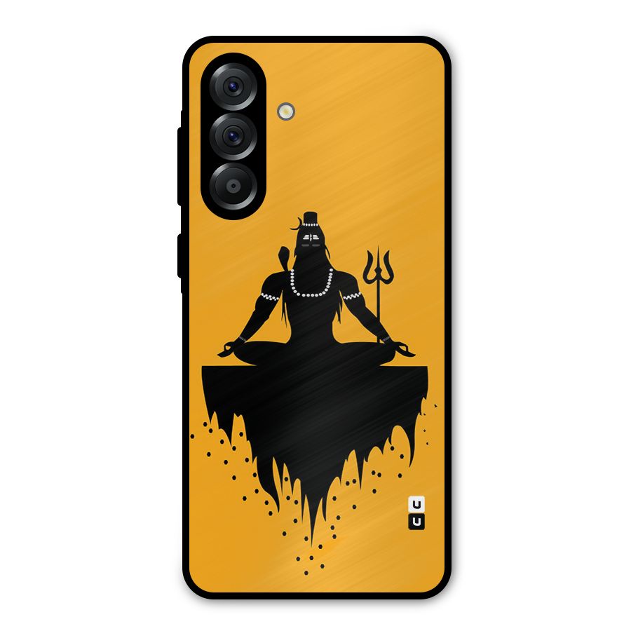 Shiva Meditation Metal Back Case for Galaxy A56