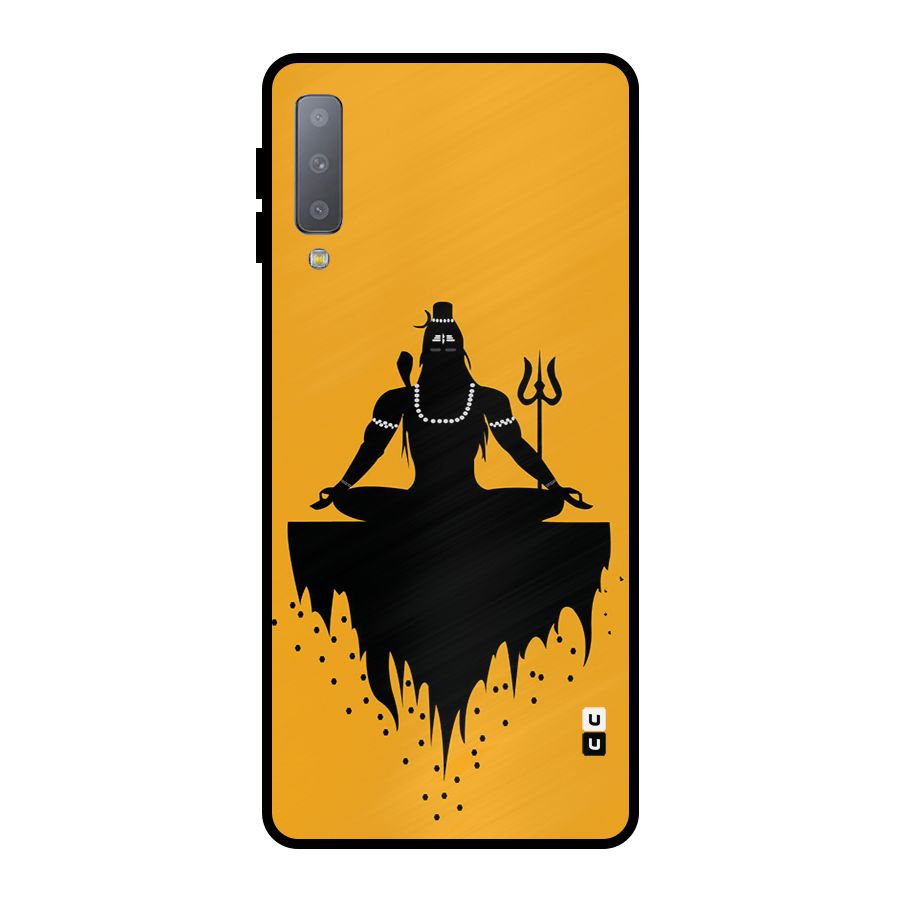 Shiva Meditation Metal Back Case for Galaxy A7 (2018)