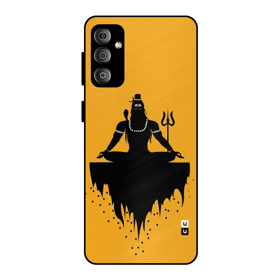Shiva Meditation Metal Back Case for Galaxy F23