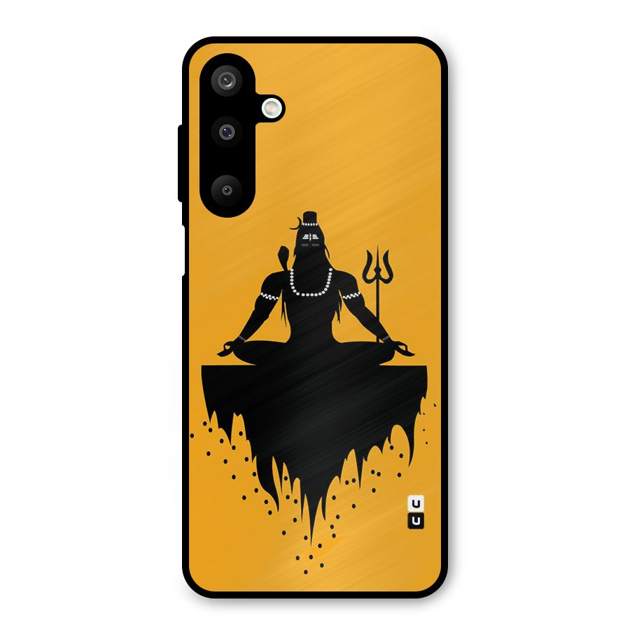Shiva Meditation Metal Back Case for Galaxy M16