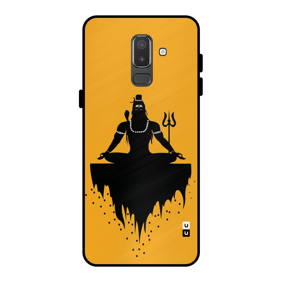 Shiva Meditation Metal Back Case for Galaxy On8 (2018)