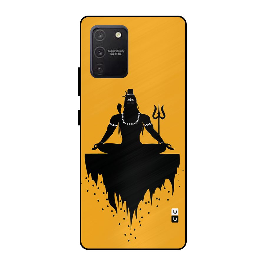 Shiva Meditation Metal Back Case for Galaxy S10 Lite
