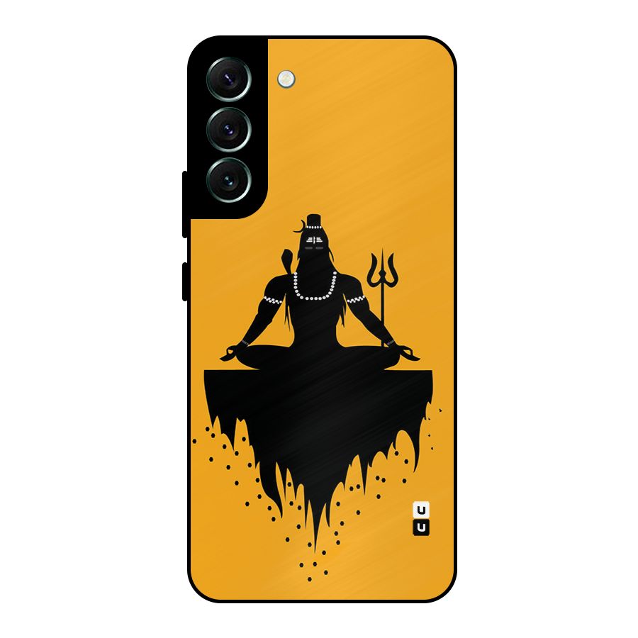 Shiva Meditation Metal Back Case for Galaxy S22 Plus 5G