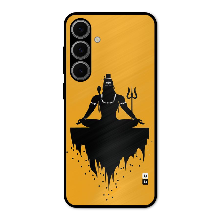 Shiva Meditation Metal Back Case for Galaxy S24 FE