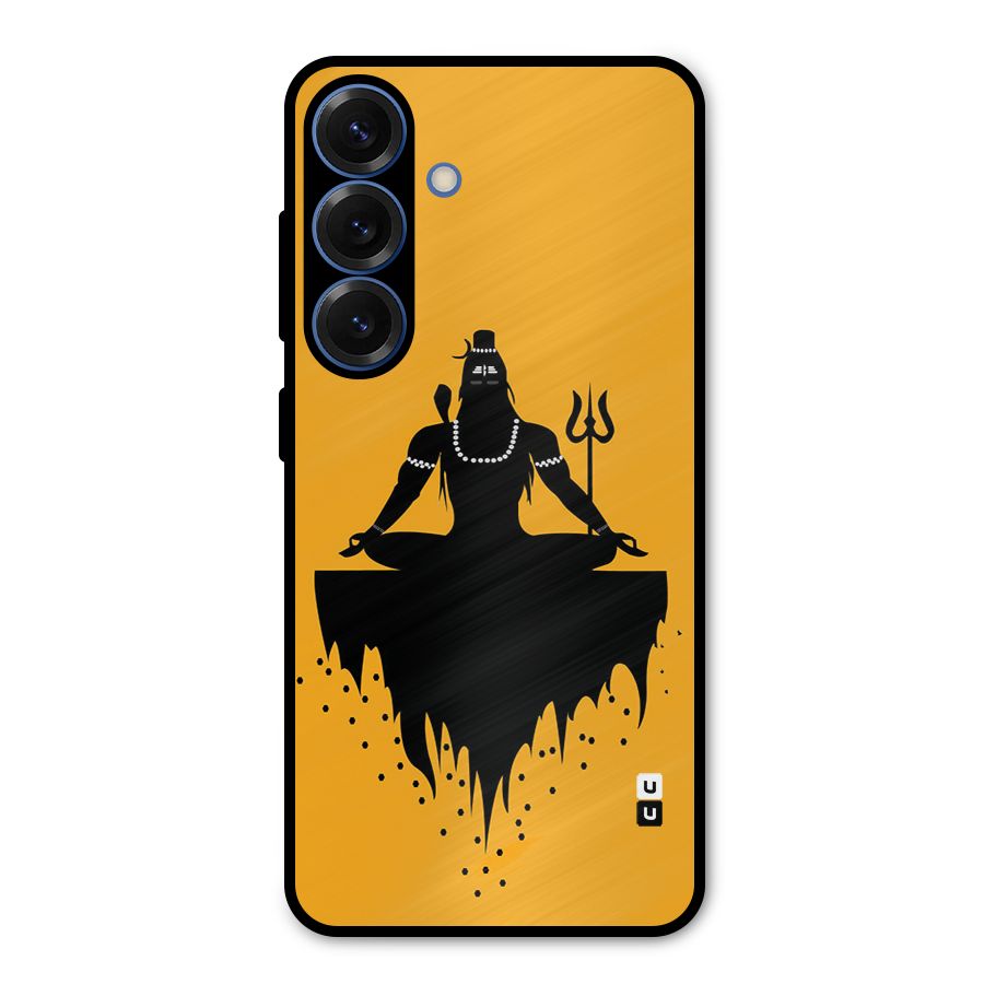 Shiva Meditation Metal Back Case for Galaxy S25