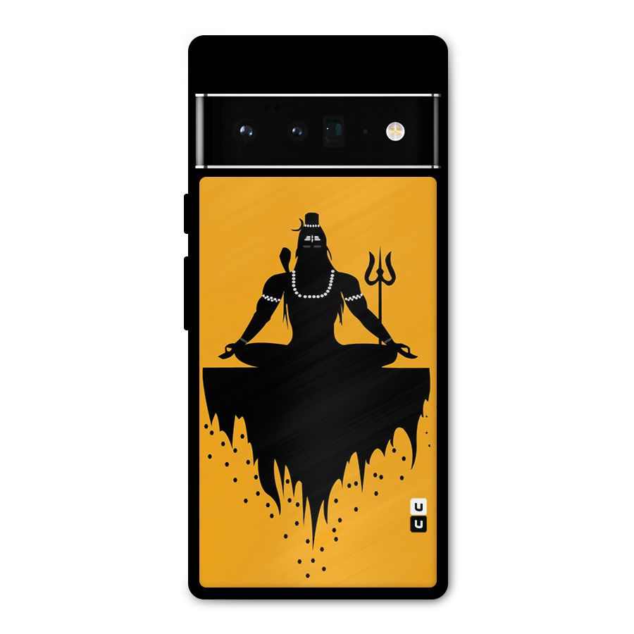 Shiva Meditation Metal Back Case for Google Pixel 6 Pro