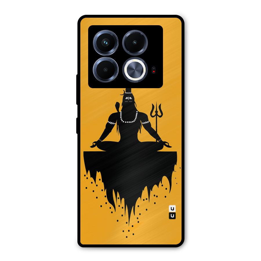 Shiva Meditation Metal Back Case for Infinix Note 40 5G
