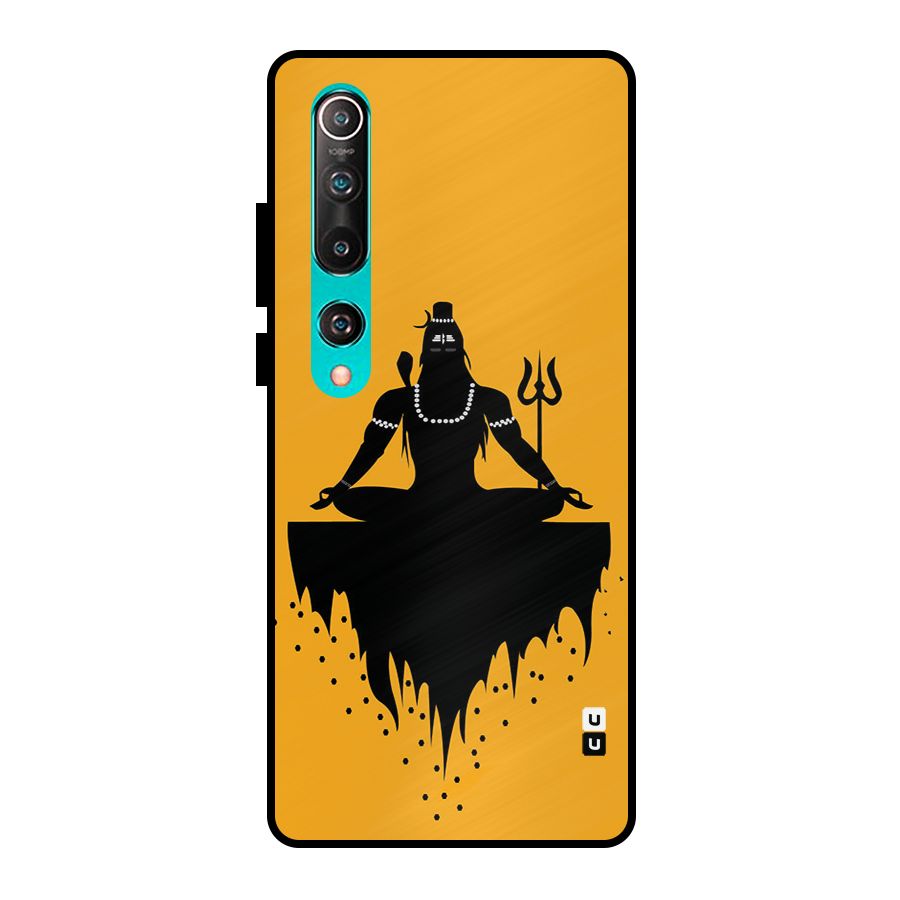 Shiva Meditation Metal Back Case for Mi 10