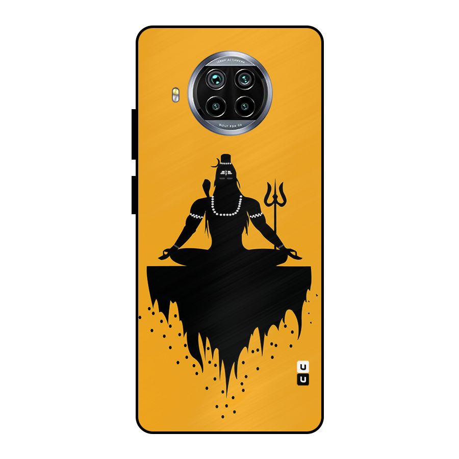 Shiva Meditation Metal Back Case for Mi 10i