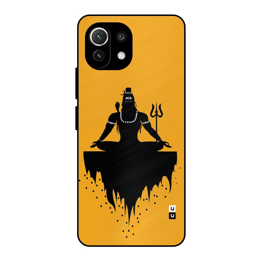 Shiva Meditation Metal Back Case for Mi 11 Lite NE 5G