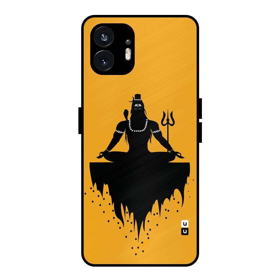 Shiva Meditation Metal Back Case for Nothing Phone 2