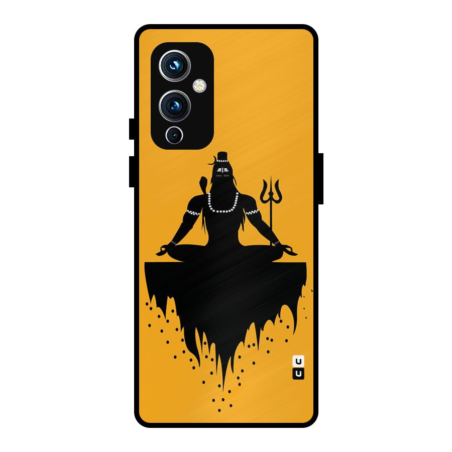 Shiva Meditation Metal Back Case for OnePlus 9