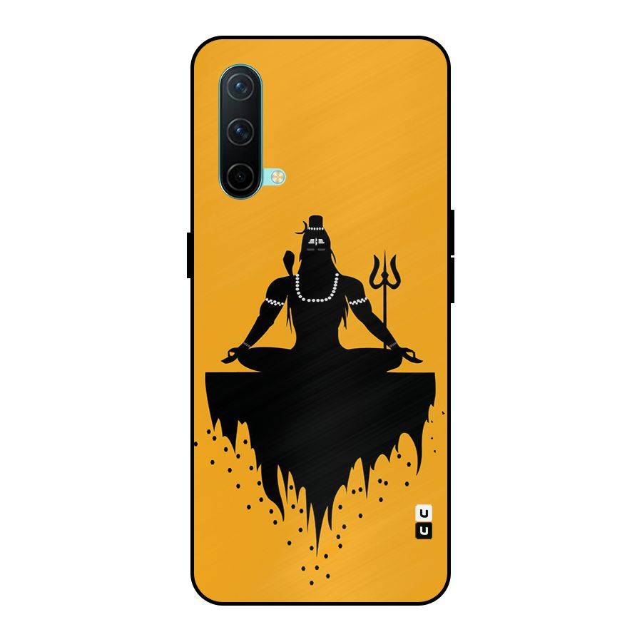 Shiva Meditation Metal Back Case for OnePlus Nord CE 5G