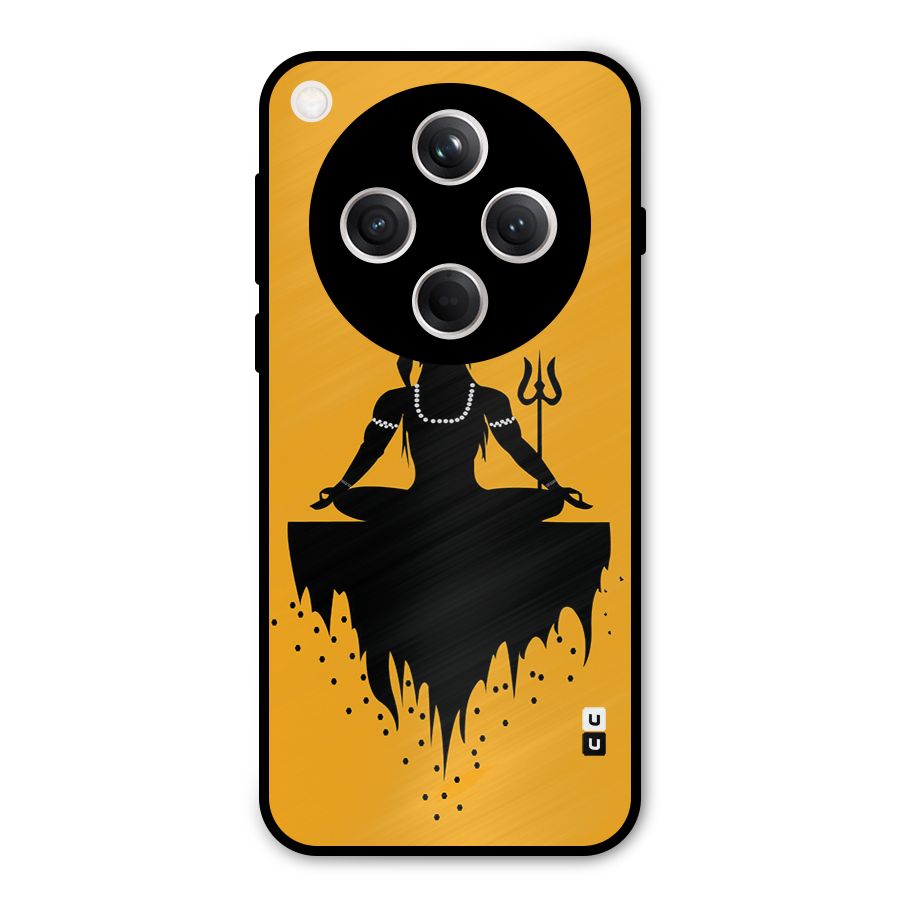 Shiva Meditation Metal Back Case for Oppo Find X8