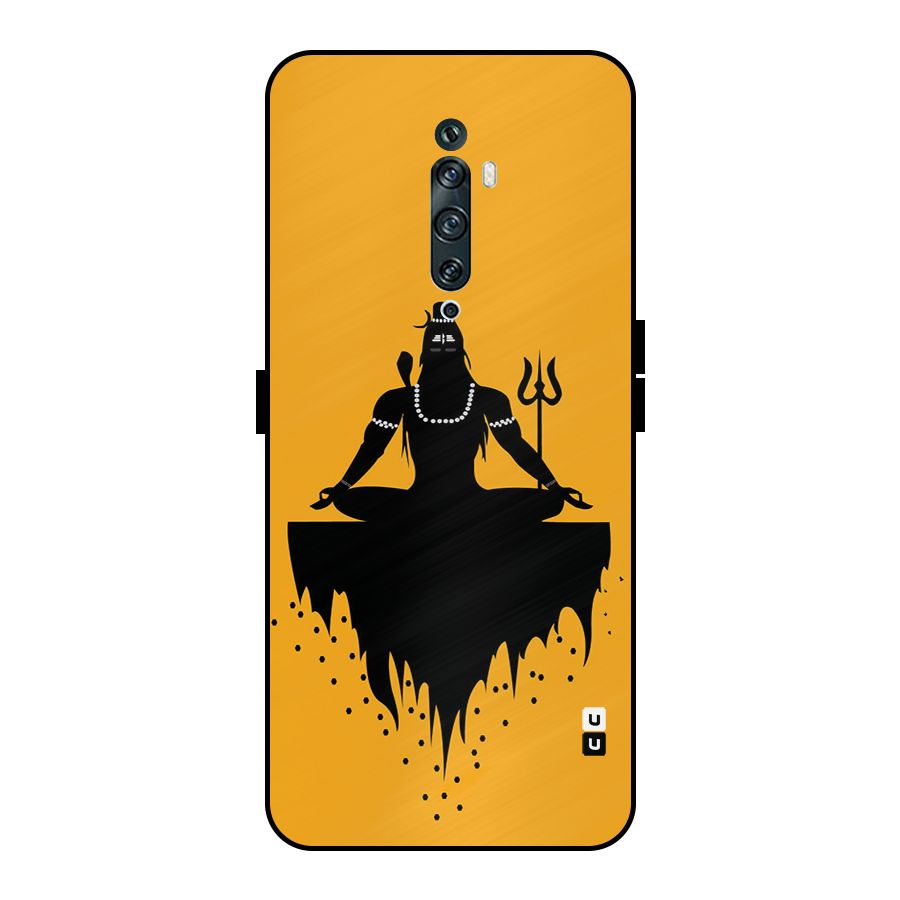 Shiva Meditation Metal Back Case for Oppo Reno2 Z