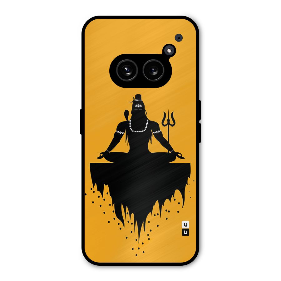 Shiva Meditation Metal Back Case for Nothing Phone 2a