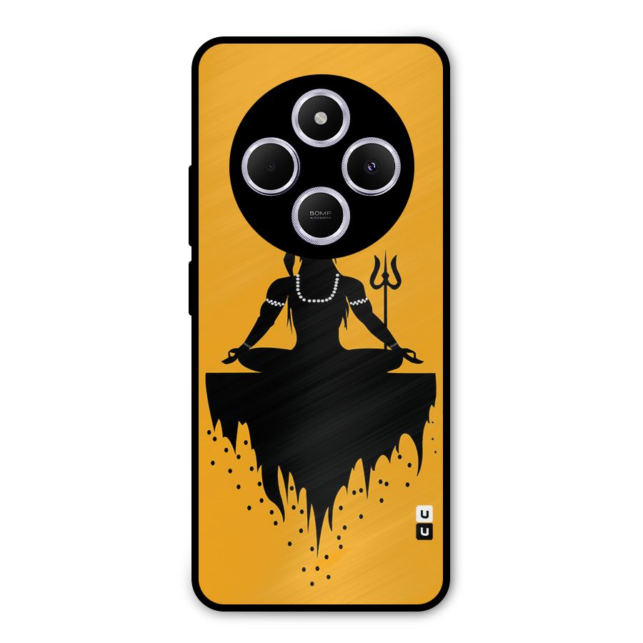 Shiva Meditation Metal Back Case for Poco C75 5G