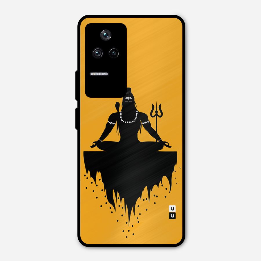 Shiva Meditation Metal Back Case for Poco F4 5G