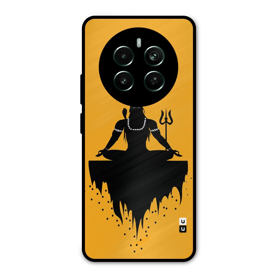 Shiva Meditation Metal Back Case for Realme 12 Pro Plus