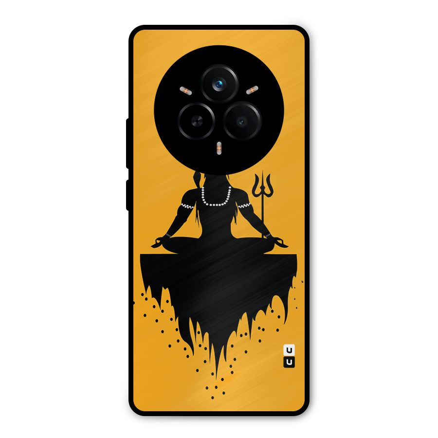Shiva Meditation Metal Back Case for Realme 14 Pro