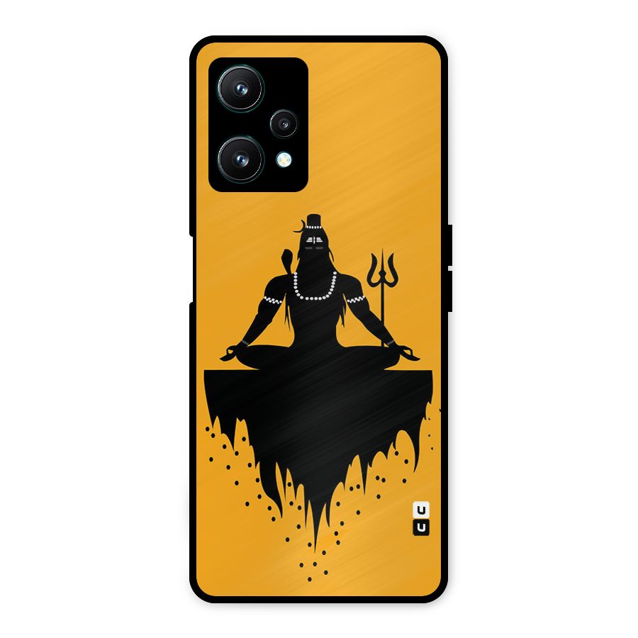 Shiva Meditation Metal Back Case for Realme 9 Pro 5G