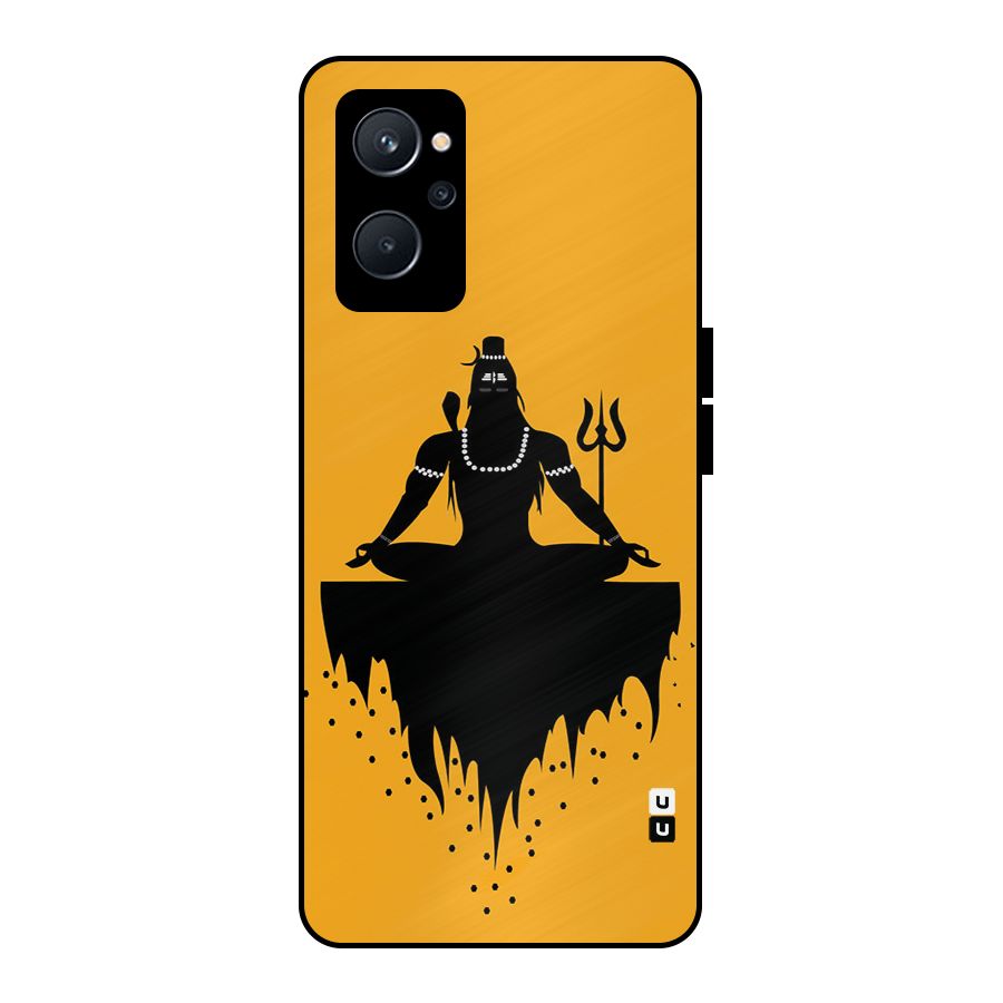 Shiva Meditation Metal Back Case for Realme 9i 5G