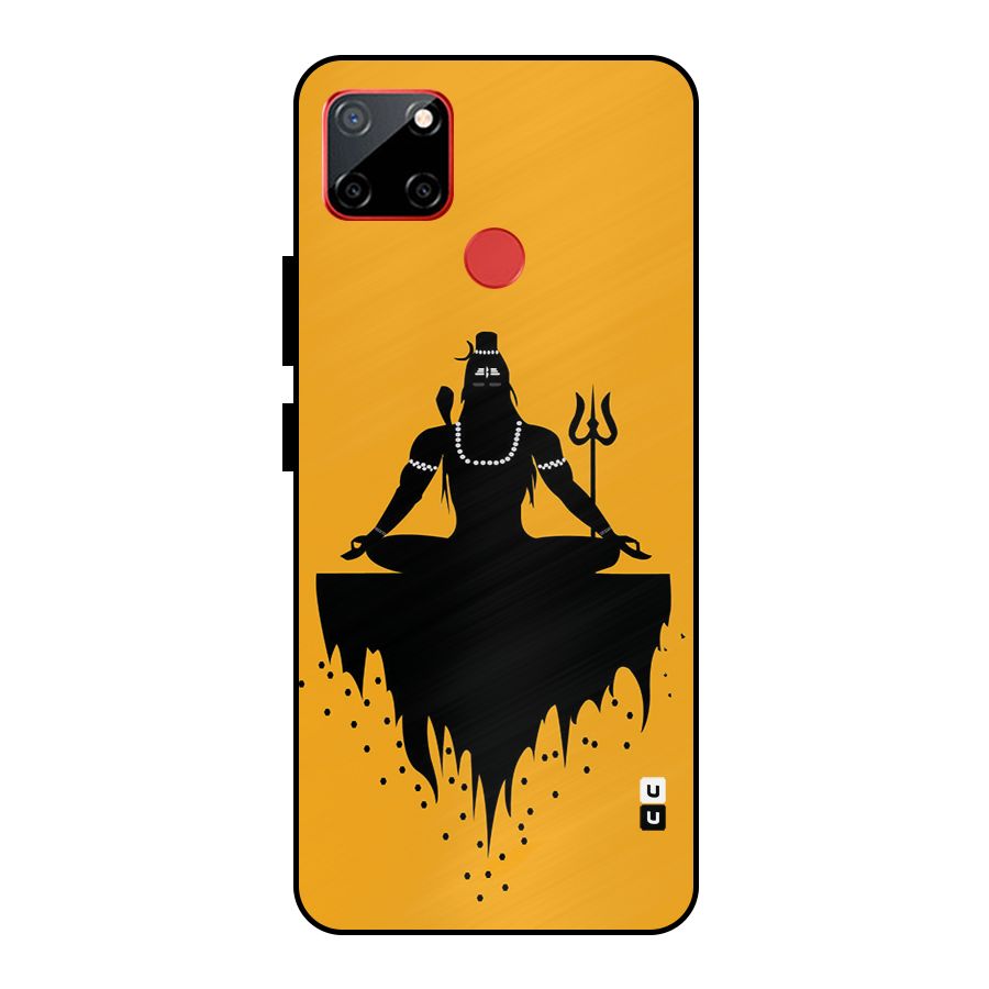 Shiva Meditation Metal Back Case for Realme C12