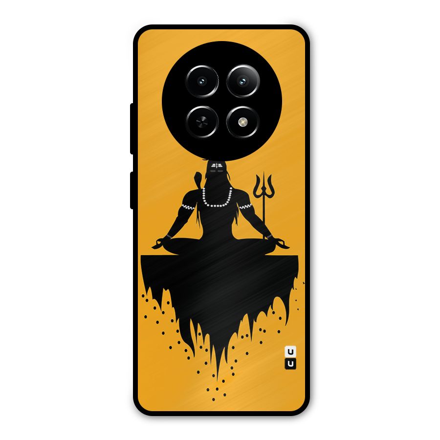 Shiva Meditation Metal Back Case for Realme Narzo 70x 5G