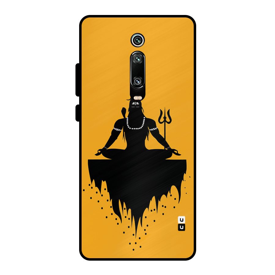 Shiva Meditation Metal Back Case for Redmi K20
