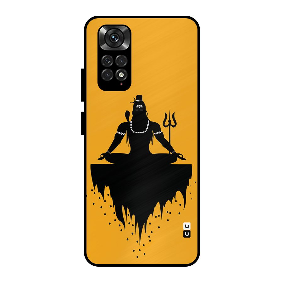 Shiva Meditation Metal Back Case for Redmi Note 11 Pro